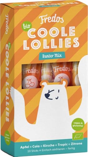 Fredos Coole Lollies Bunter Mix 10 Sticks á 30 ml