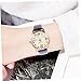 Imagen de WESIEVYA Reloj Analógico para Mujer Correa De Imitación De Piel Diseño Elegante y Patrón De Serpiente para Ocasiones Especiales y Uso Diario