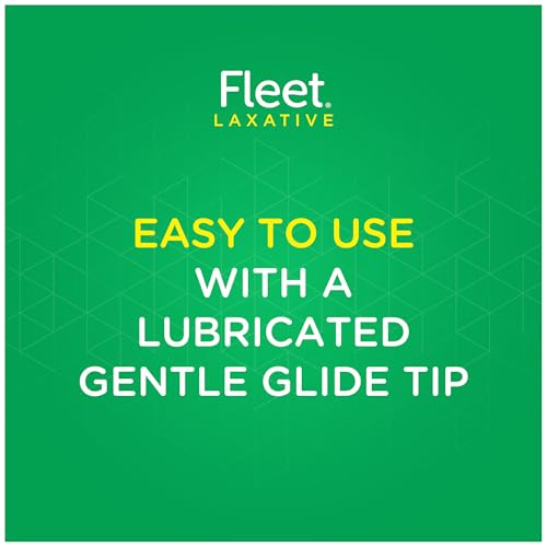 Fleet Laxative Saline Enema, 7.8 Fl Oz (Pack of 6)