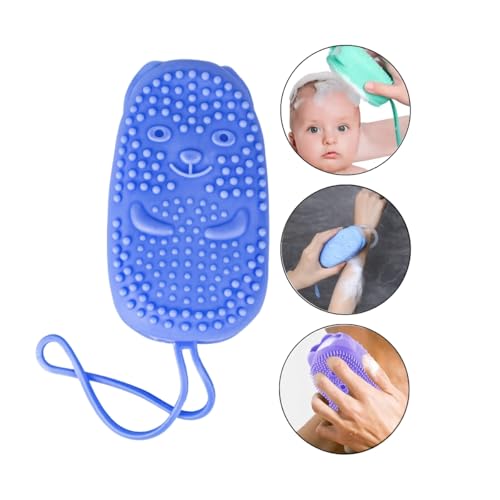 Esponja Bucha Banho Silicone 2 em 1 Massageadora Esfoliante