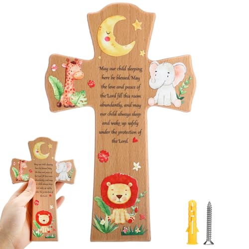 Animal Wooden Wall Cross