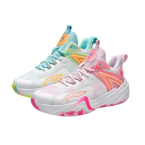 Zapatillas de baloncesto antideslizantes con amortiguación de impactos para jóvenes