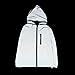 Brother Wang Night Reflective Jackets Men's Fashion Outwear Hooded Coats Windproof Couple Clothes Hip Hop StreetwearK (JK04-XXL)