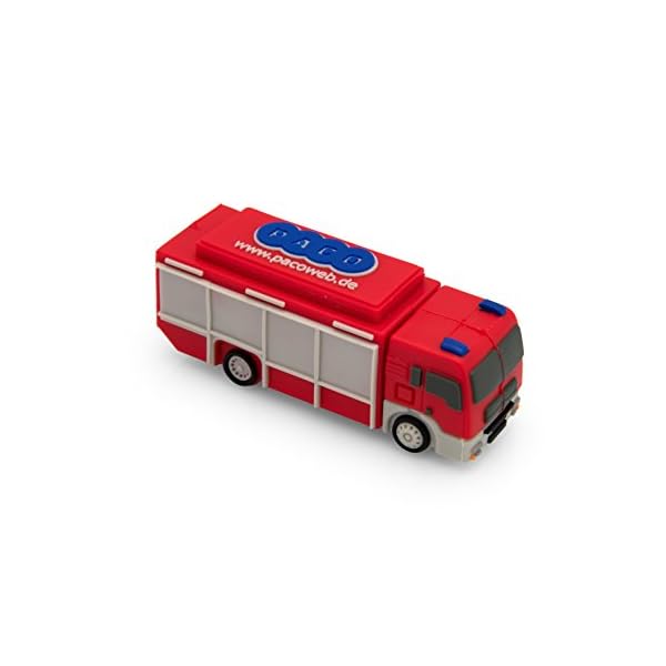Feuerwehr USB Stick 3D Feuerwehrauto Rüstwagen 32 GB