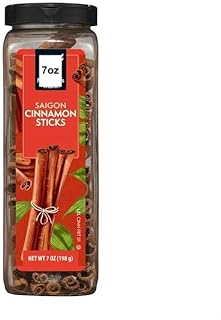 Cinnamon Sticks, 7 oz. Grate fresh cinnamon on almost anything including whipped cream, oatmeal, coffee, cottage cheese, apples, desserts and more.