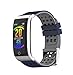 ECG PPG Cinturino intelligente Bracciale Tracker fitness Ip67 Orologio sportivo intelligente da polso impermeabile Orologio per pressione sanguigna Monitor per ossigeno nel sangue Grigio bluastro