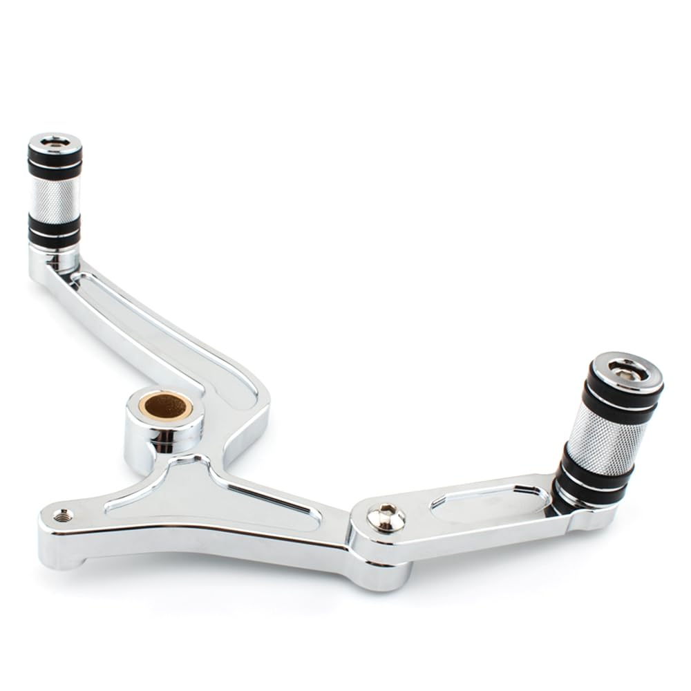 IDENUONA Motorrad Schalthebel Indian Scout - Aluminium Schwarz/Chrom