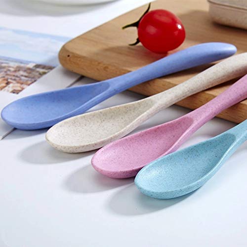 Ecostar Reusable Utensils Set With Case, Portable Wheat Straw Cutlery Set, Bpa-Free And Eco-Friendly Knife Spoon Fork, Travel Utensils For Office, Dorm, And On-The-Go (Beige, 1) #TOP4