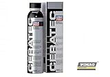 Protección cerámica antidesgaste de alta tecnología. Se puede mezclar con todos los aceites normalmente disponibles en el mercado. Reduce la fricción y el desgaste gracias a la altísima resistencia química y térmica de los compuestos de la cerámica. Evita el contacto directo del metal con el metal y prolonga la vida útil de los grupos. Su efecto antifricción reduce el consumo de combustible de los motores de gasolina y diésel. Características: reduce las pérdidas por fricción, apto para filtro de partículas diésel.