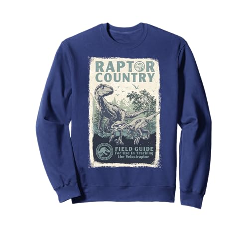 Sweatshirt Velociraptor Raptor Country Jurassic World Dominion pour homme et femme