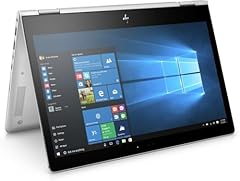 HP EliteBook X360 1030 G2 2 in 1 Notebook FHD da 13,3 pollici, Intel Core i5-7300U, 8 GB RAM, SSD da 256 GB, tastiera USA, Windows 10 Pro (ricondizionato)