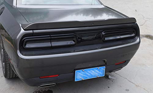 FMtoppeak Exterior Accessories Car Tail Light Trim Cover Compatible with Dodge Challenger 2015 Up