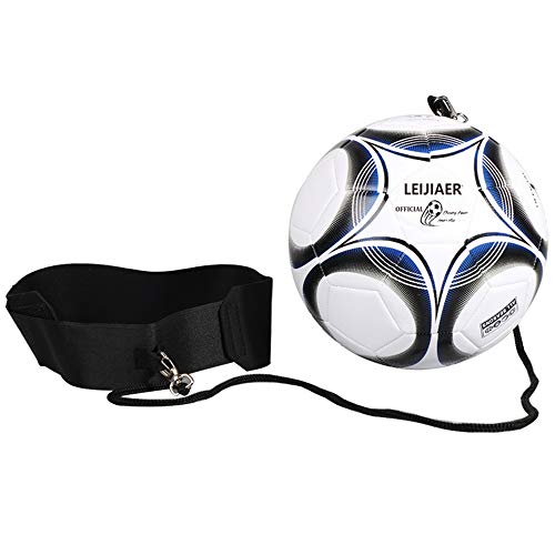 DECDEAL Treinador de Futebol Chute de Futebol Solo Treino de Treino à prova de explosão Futebol Habi