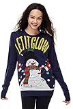 Weicher Acryl-Komfort. Gestrickt mit hochwertigem Acryl, das weich und sanft zu berühren, unser hässlicher lustiger LED-Weihnachtspullover wurde für Komfort geschaffen, entworfen für Stil. Leicht und atmungsaktiv, unser Xmas Pullover hält Sie warm und gemütlich während der fröhlichen Jahreszeit, während Sie Ihre einzigartige festliche Atmosphäre rocken.