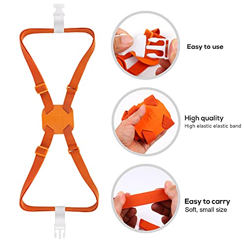 Image of VVILL Bag Bungee, Luggage Straps Suitcase Adjustable Belt - Lightweight and Durable Travel Bag Accessories