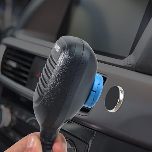 Image of UAYESOK Magnetic CB Microphone Hanger Mount, Mobile Radio Mic Holder
