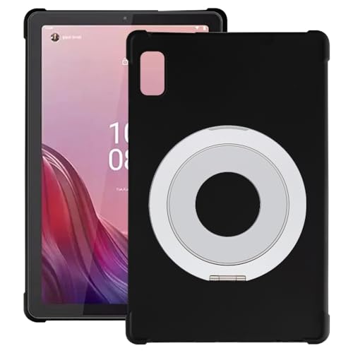 Housse protectrice Lenovo Tab M9 finition premium noir argent avec support renforcé
