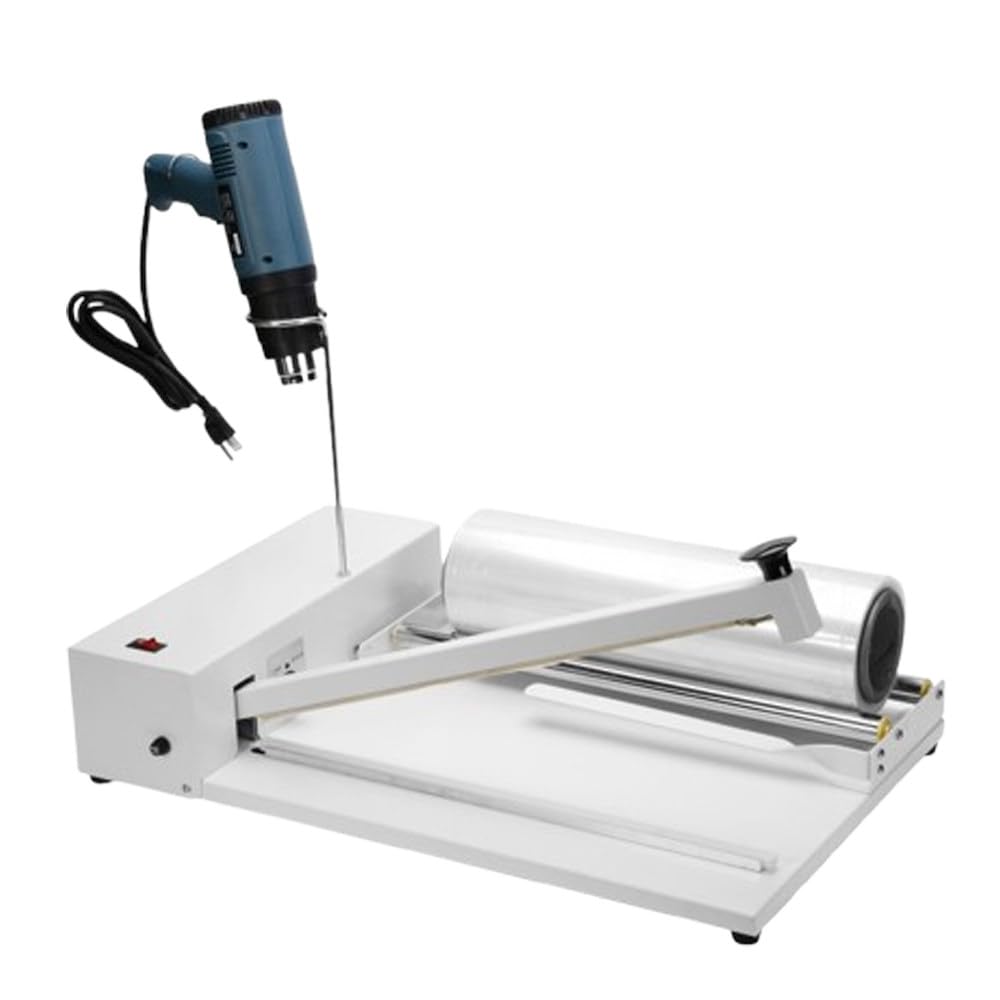ShaiVrissian Shrink Wrap Machine with Heat Gun and Metal Body 600mm
