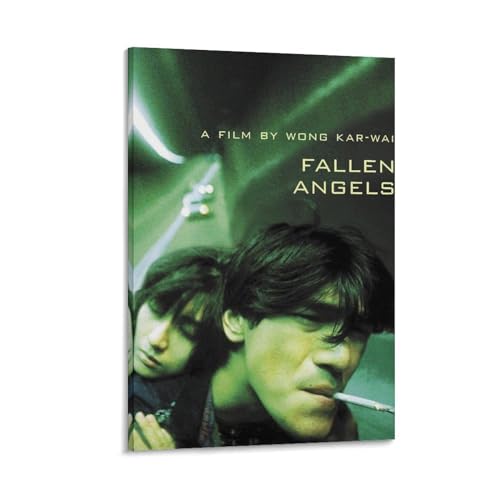 Fallen Angels 1995 Film Posters Hong Kong Love Movie Poster (1) Canvas Painting Wall Art Poster for Bedroom Living Room Decor 08x12inch(20x30cm) Frame-style