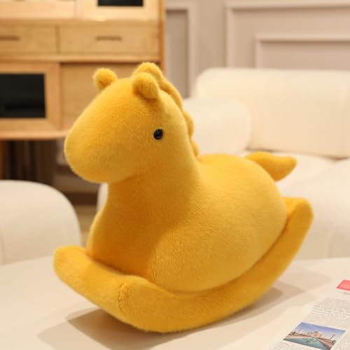 Peluche cheval réaliste 40 cm statuette de collection - 3