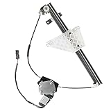 YHTAUTO Rear Driver Side Power Window Regulator with 2-Pin Motor Assembly for Jeep Grand Cherokee WJ 1999-2000, Sport Utility