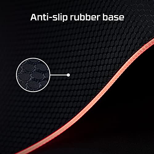 Image of HyperX Pulsefire Mat - RGB Mouse Pad, XL, RGB Lighting, Rollable Cloth Surface, Onboard Memory for 3 Profiles, Touch Sensor Profile Switching, Anti-Slip Rubber Base