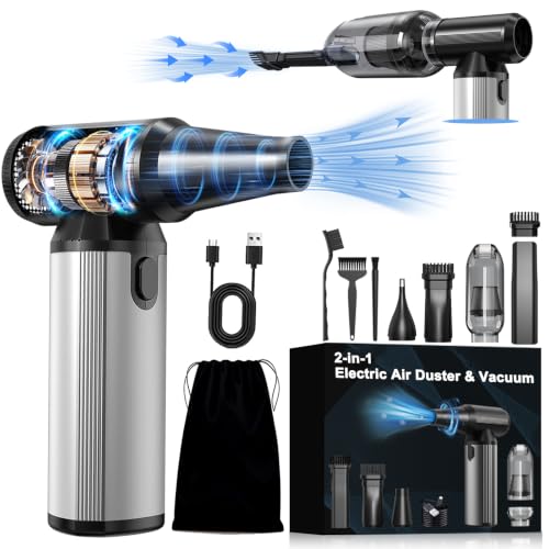 2-in-1 Air Duster & Vacuum