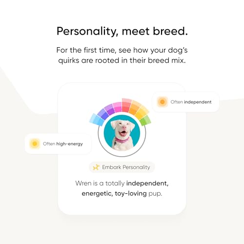 embark breed identification kit - most accurate dog dna testing kit - 99 breed ancestry accuracy for mixed breed dogs - plus relative finder amp family tree