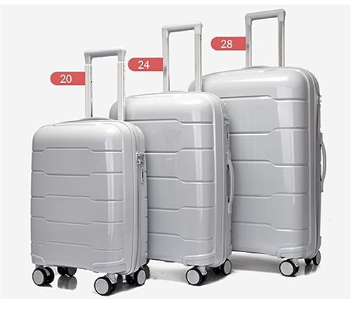 Carry-on Suitcase Luggage Luggage Sets 3 Piece Suitcases with Wheels, Expandable and Travel Lightweight Carry-on Suitcases Carry On Luggages (G 20+24+28 in)2