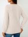 LILLUSORY Womens Tops Long Sleeve Shirts Fall Lightweight Sweaters Apricot XL