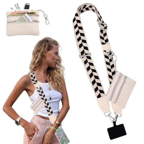 Handykette mit Tasche - Multifunktionale...