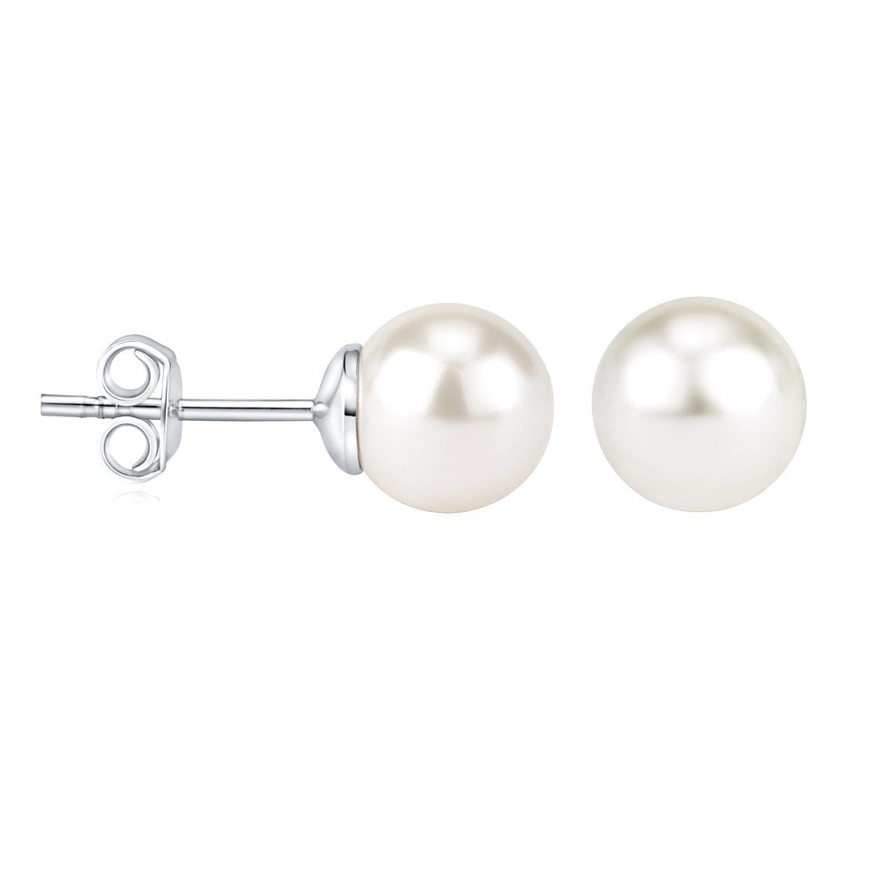 SILVEGO Orecchini In Argento 925 Con Perle D'Acqua Dolce – Ipoallergenici Con Certificato - 2