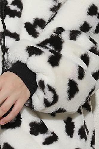 Women’s Plus Size Faux Fur Coat With 2 Side-Seam Pockets, The Fuzzy Jacket With Hood, For Winter Fall Artificial Mink Coat. #TOP6