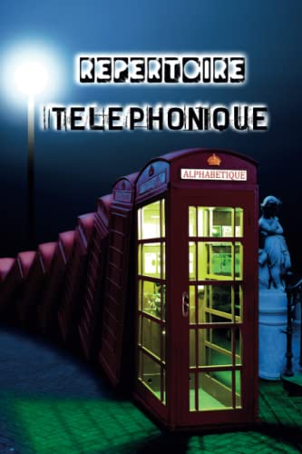 Répertoire téléphonique alphabétique: Adresses et contacts à remplir / 524 fiches à compléter /Size 6*9 inches/Taille 15*23cm