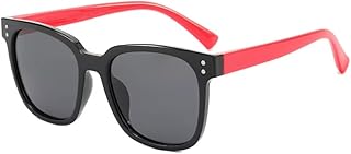 Kids Polarized Sunglasses Fashion Design Integrated UV Protection Flexible Silicone Square Frame for Boys Girls Perfect for Outdoor Activities Sports Bright Colors