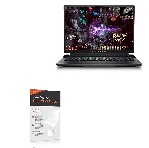 BoxWave Touchpad Protector Compatible with Dell Alienware M18 - ClearTouch for Touchpad (2-Pack), Pad Protector Shield Cover Film Skin