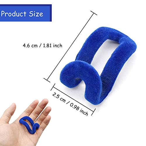 Lushly 20pz Mini Ganci Appendiabiti Floccati