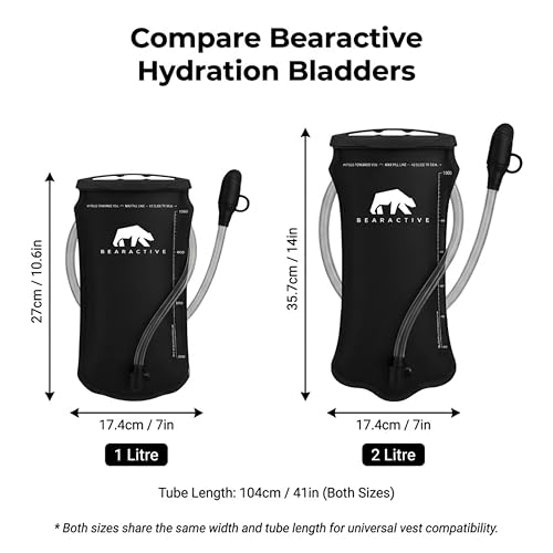 Hydration Bladder, Water Bladder 2L for Running Backpack with BPA-Free TPU, Hydration Pack, Leak-Proof Water Pouch, No Plastic Smell – Hiking, Running, Cycling & Camping - Image 3