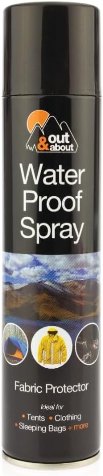 3x Waterproof Spray Tent Cloth Shoes Camping Fishing Hiking Fabric Protect 300ml