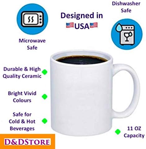 D&D 11OZ PREMIUM PORTABLE COFFEE MUGS FUNNY - I'M A GRUMPY OLD MARINE MY LEVEL OF SARCASM DEPENDS ON YOUR LEVEL STUPIDITY - FUNNY COFFEE MUG GIFT IDEAL FOR MEN DAD TEACHER BROTHER #6000