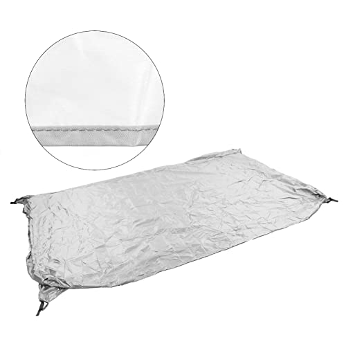 Funda impermeable para mesa de ping pong que repele el agua con su capa plateada protectora 5