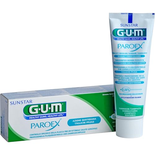 GUM Paroex 0,06% CHX Zahnpasta, 75 ml Zahncreme – Ansicht 2