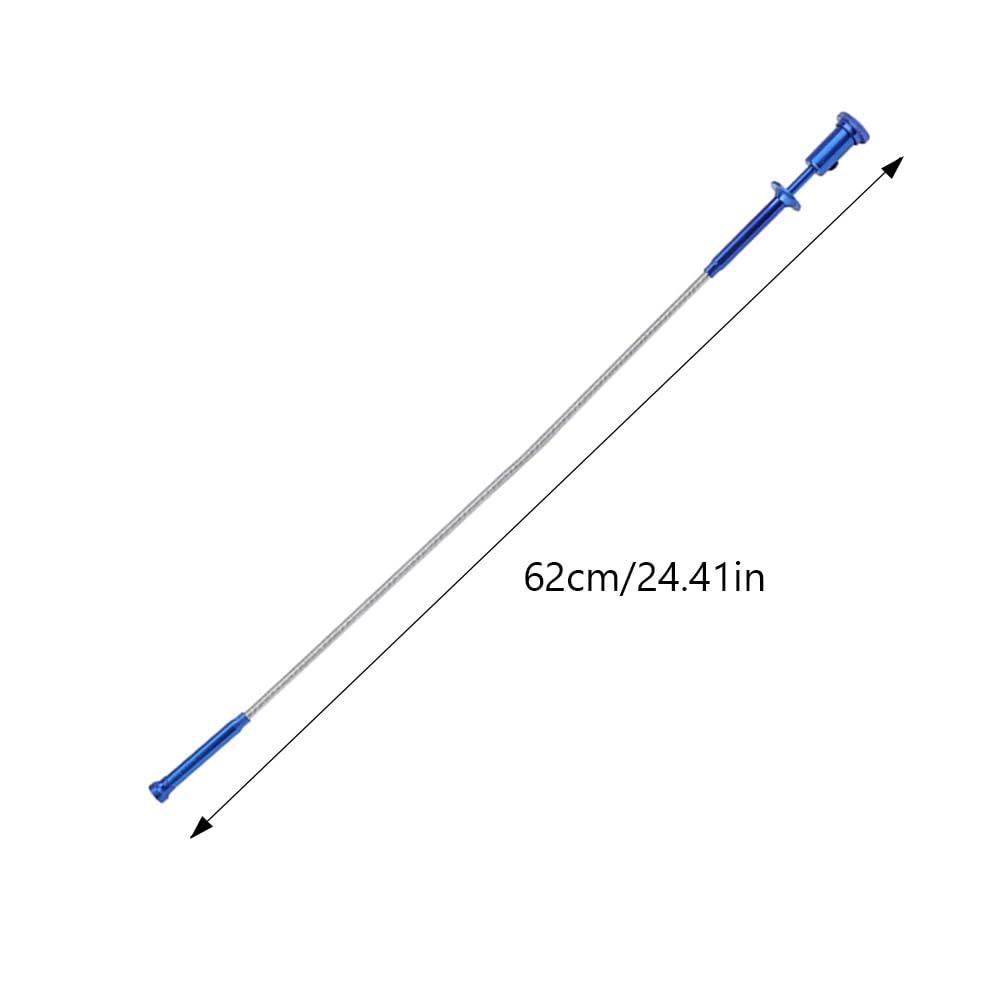 Herramienta de recogida de garra flexible, recogida de imán retráctil de aleación de 4 garras con iluminación LED Herramientas de limpieza de drenaje Recogedor de basura Herramienta de recogida