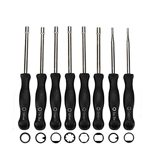 Universal Tools 8Pcs Screwdriver Set Adjustment Tool Tune-up Adjusting Engine Hex Socket Kit for Common 2 Cycle Screwdrivers Hand Tools