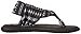 Sanuk Women's Yoga Sling 2 Sandal, Black/Natural Koa Tribal, 9 M US