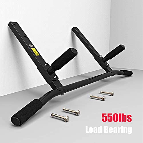 Fitness Training Pull Up Bar For Men & Women Wall Mounted Chin Up Bar, Home Gym Indoor Strength Fitness Training Heavy Duty Upper Body Workout Bar With Ergonomic Grip, Support Up To 550Lbs ( Color : B #TOP3