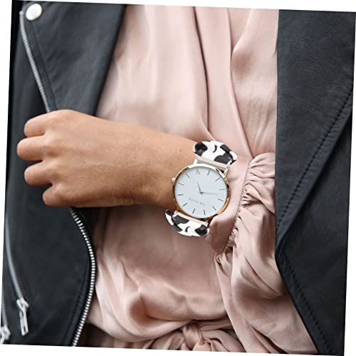 Bracelet montre élastique en polyester extensible anti-irritation