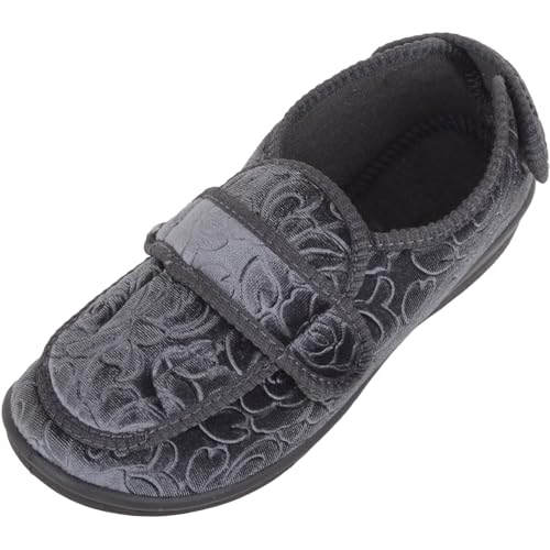 Chaussons d'hiver en velours pour femme pour soulager les pieds froids avec élégance