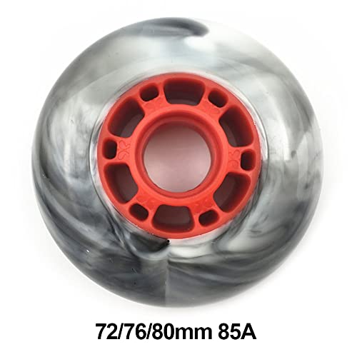 Ruote Monopattino Freestyle 72 mm 76 mm 80 mm 85A pattina di puleggia in Linea puleggia in Linea Ruote Monopattino Elettrico
