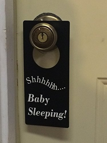 Shhh. Baby Sleeping Door Hanger To Prevent People From Knocking On The Door, And Ringing The Door Bell. #TOP2